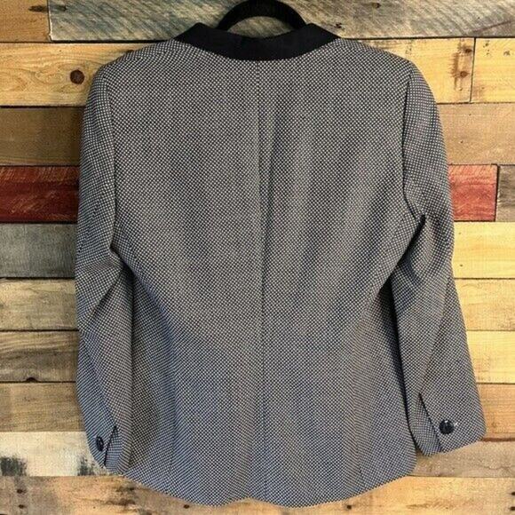 Escada Exclusive For Neiman Marcus Black And White Blazer Size 40 - Picture 2 of 13